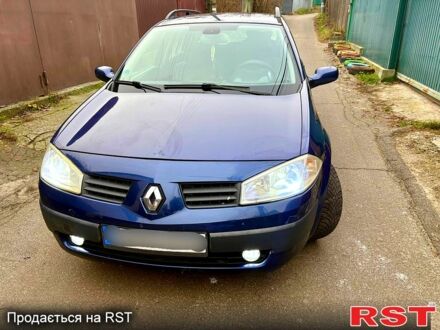 Синій Рено Меган, об'ємом двигуна 1.6 л та пробігом 277 тис. км за 6000 $, фото 1 на Automoto.ua