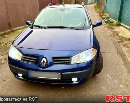 Синий Рено Меган, объемом двигателя 1.6 л и пробегом 277 тыс. км за 6000 $, фото 1 на Automoto.ua
