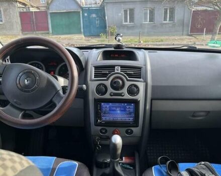 Синий Рено Меган, объемом двигателя 1.6 л и пробегом 166 тыс. км за 4500 $, фото 1 на Automoto.ua