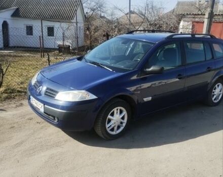 Синий Рено Меган, объемом двигателя 1.46 л и пробегом 270 тыс. км за 3850 $, фото 1 на Automoto.ua
