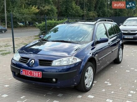 Синій Рено Меган, об'ємом двигуна 1.6 л та пробігом 135 тис. км за 5690 $, фото 1 на Automoto.ua