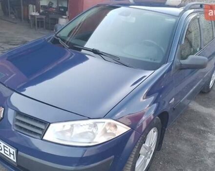 Синий Рено Меган, объемом двигателя 1.46 л и пробегом 282 тыс. км за 4500 $, фото 1 на Automoto.ua