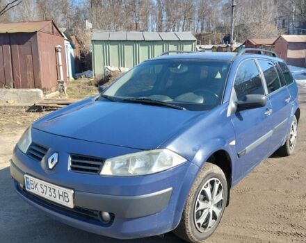 Синий Рено Меган, объемом двигателя 1.5 л и пробегом 300 тыс. км за 3300 $, фото 1 на Automoto.ua