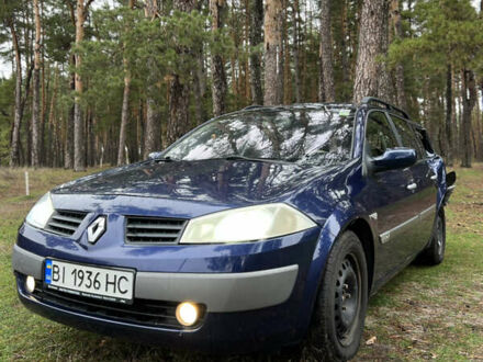 Синій Рено Меган, об'ємом двигуна 2 л та пробігом 280 тис. км за 2450 $, фото 1 на Automoto.ua