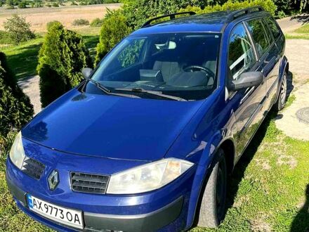 Рено Меган 2004 у Харкові на Automoto.ua Синій Рено Меган, об'ємом двигуна 1.4 л та пробігом 255 тис. км за 3700 $, фото 1 на Automoto.ua