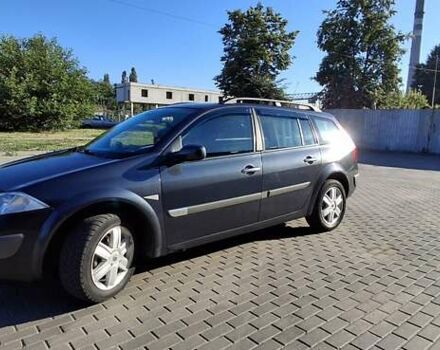 Рено Меган 2004 в Сумах на Automoto.ua Синий Рено Меган, объемом двигателя 1.5 л и пробегом 290 тыс. км за 3900 $, фото 1 на Automoto.ua