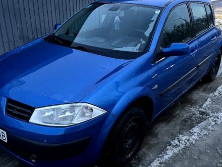 Синий Рено Меган, объемом двигателя 1.5 л и пробегом 280 тыс. км за 3300 $, фото 1 на Automoto.ua