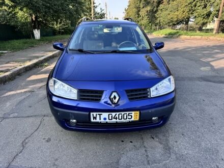 Рено Меган 2004 в Виннице на Automoto.ua Синий Рено Меган, объемом двигателя 1.6 л и пробегом 94 тыс. км за 4850 $, фото 1 на Automoto.ua