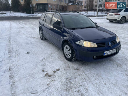 Синий Рено Меган, объемом двигателя 1.46 л и пробегом 287 тыс. км за 4100 $, фото 1 на Automoto.ua