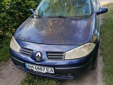 Синий Рено Меган, объемом двигателя 1.87 л и пробегом 350 тыс. км за 3300 $, фото 1 на Automoto.ua
