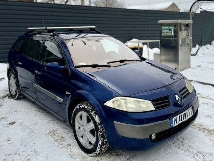 Синій Рено Меган, об'ємом двигуна 1.6 л та пробігом 320 тис. км за 1837 $, фото 1 на Automoto.ua