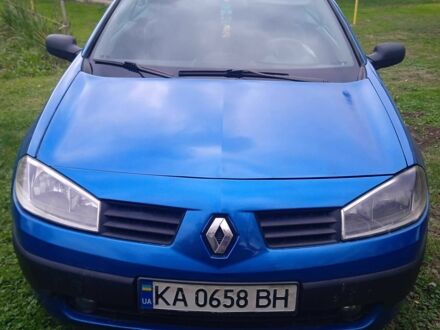 Синий Рено Меган, объемом двигателя 1.9 л и пробегом 225 тыс. км за 3800 $, фото 1 на Automoto.ua