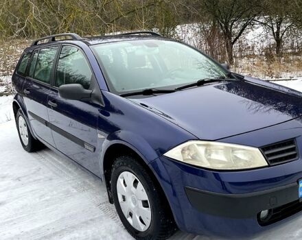 Синій Рено Меган, об'ємом двигуна 1.6 л та пробігом 230 тис. км за 4700 $, фото 1 на Automoto.ua