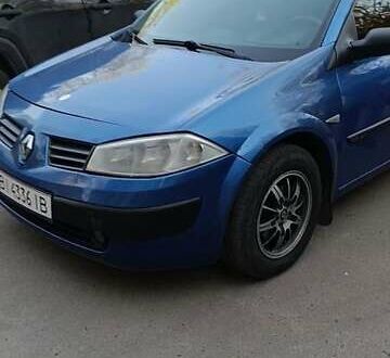 Синий Рено Меган, объемом двигателя 1.6 л и пробегом 200 тыс. км за 4500 $, фото 1 на Automoto.ua