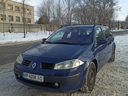 Синий Рено Меган, объемом двигателя 1.6 л и пробегом 250 тыс. км за 3700 $, фото 1 на Automoto.ua