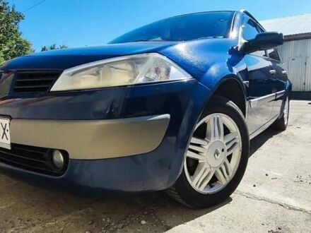 Синий Рено Меган, объемом двигателя 1.5 л и пробегом 330 тыс. км за 5500 $, фото 1 на Automoto.ua