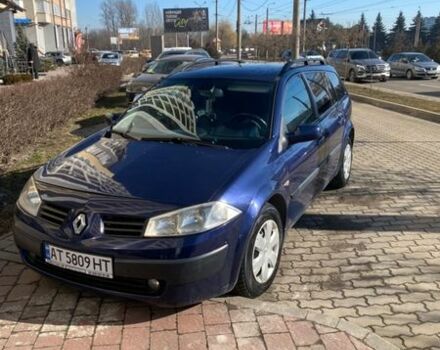 Синий Рено Меган, объемом двигателя 1.5 л и пробегом 320 тыс. км за 3699 $, фото 1 на Automoto.ua