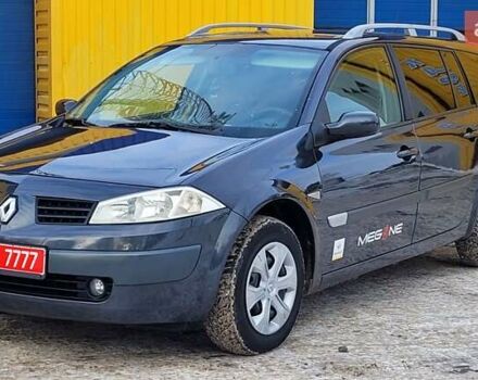Синий Рено Меган, объемом двигателя 1.6 л и пробегом 183 тыс. км за 4850 $, фото 1 на Automoto.ua