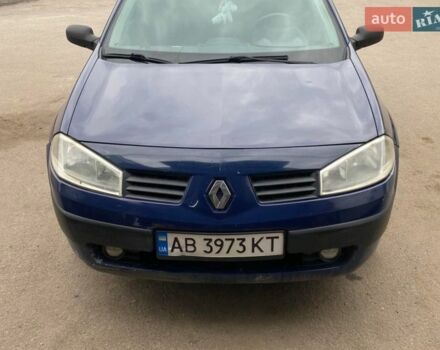 Синий Рено Меган, объемом двигателя 1.6 л и пробегом 313 тыс. км за 3400 $, фото 1 на Automoto.ua