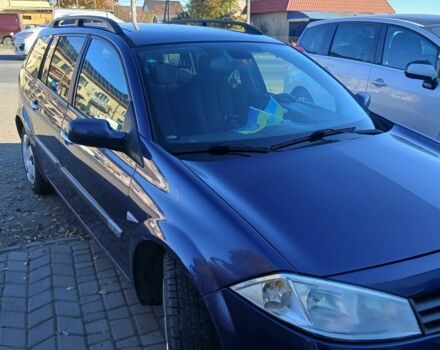 Синий Рено Меган, объемом двигателя 2 л и пробегом 235 тыс. км за 5200 $, фото 1 на Automoto.ua