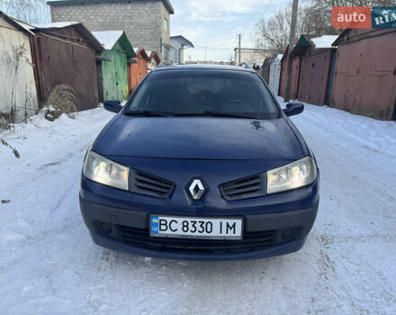 Синий Рено Меган, объемом двигателя 1.5 л и пробегом 310 тыс. км за 3450 $, фото 1 на Automoto.ua