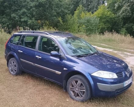 Синий Рено Меган, объемом двигателя 1.6 л и пробегом 253 тыс. км за 3106 $, фото 1 на Automoto.ua
