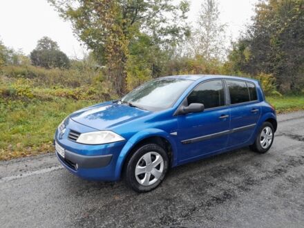 Синий Рено Меган, объемом двигателя 1.6 л и пробегом 280 тыс. км за 3500 $, фото 1 на Automoto.ua