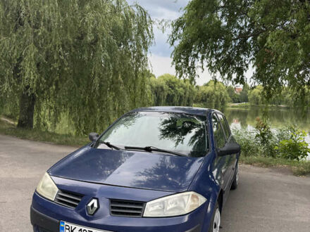 Синий Рено Меган, объемом двигателя 1.5 л и пробегом 290 тыс. км за 2700 $, фото 1 на Automoto.ua