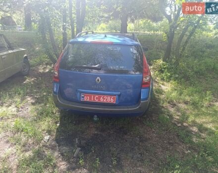 Синій Рено Меган, об'ємом двигуна 1.6 л та пробігом 185 тис. км за 5800 $, фото 1 на Automoto.ua