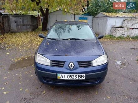 Рено Меган 2005 в Борисполе на Automoto.ua Синий Рено Меган, объемом двигателя 1.4 л и пробегом 302 тыс. км за 3200 $, фото 1 на Automoto.ua