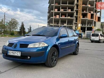 Рено Меган 2005 в Тернополе на Automoto.ua Синий Рено Меган, объемом двигателя 1.5 л и пробегом 241 тыс. км за 4600 $, фото 1 на Automoto.ua