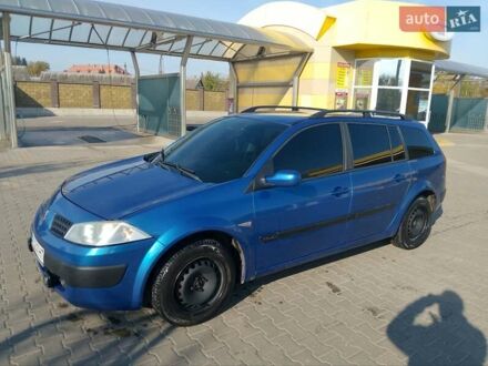 Рено Меган 2005 у Дубно на Automoto.ua Синій Рено Меган, об'ємом двигуна 1.87 л та пробігом 330 тис. км за 4200 $, фото 1 на Automoto.ua