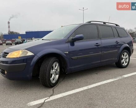Синій Рено Меган, об'ємом двигуна 1.6 л та пробігом 287 тис. км за 4800 $, фото 1 на Automoto.ua