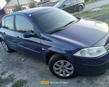 Синий Рено Меган, объемом двигателя 1.6 л и пробегом 280 тыс. км за 5000 $, фото 1 на Automoto.ua