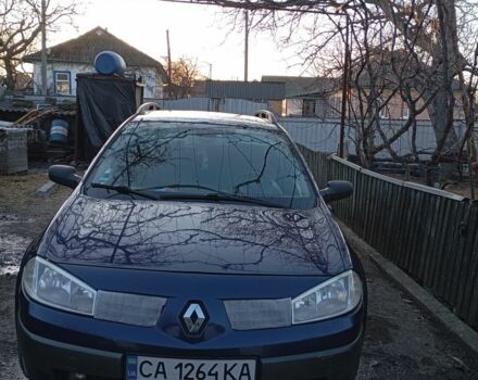 Синій Рено Меган, об'ємом двигуна 1.6 л та пробігом 250 тис. км за 5000 $, фото 1 на Automoto.ua