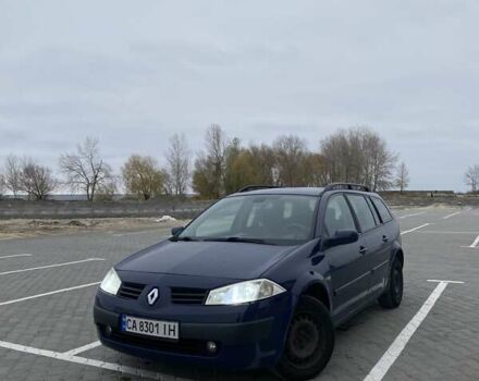Синий Рено Меган, объемом двигателя 1.4 л и пробегом 337 тыс. км за 4200 $, фото 1 на Automoto.ua