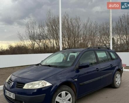 Синий Рено Меган, объемом двигателя 1.4 л и пробегом 200 тыс. км за 4300 $, фото 1 на Automoto.ua