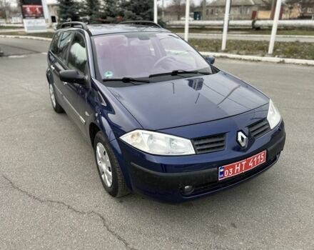 Синій Рено Меган, об'ємом двигуна 1.6 л та пробігом 218 тис. км за 5150 $, фото 1 на Automoto.ua