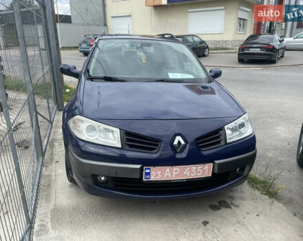 Синий Рено Меган, объемом двигателя 1.6 л и пробегом 255 тыс. км за 2950 $, фото 1 на Automoto.ua