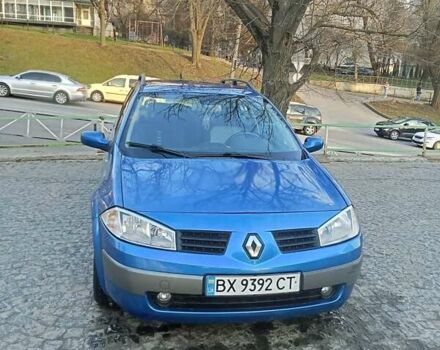 Синий Рено Меган, объемом двигателя 1.6 л и пробегом 268 тыс. км за 4400 $, фото 1 на Automoto.ua