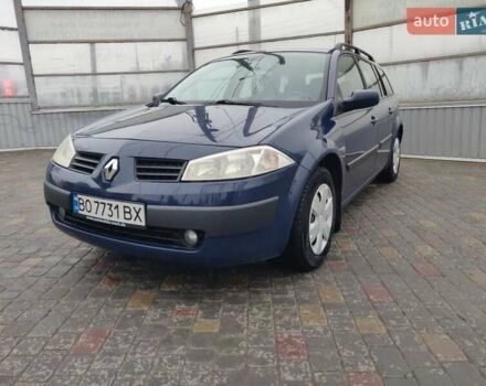 Синий Рено Меган, объемом двигателя 1.6 л и пробегом 189 тыс. км за 4700 $, фото 1 на Automoto.ua