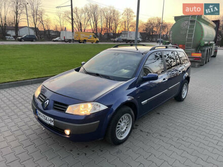 Синий Рено Меган, объемом двигателя 1.87 л и пробегом 376 тыс. км за 4400 $, фото 1 на Automoto.ua