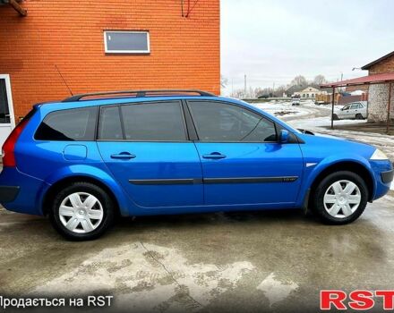 Синий Рено Меган, объемом двигателя 1.6 л и пробегом 216 тыс. км за 4850 $, фото 1 на Automoto.ua