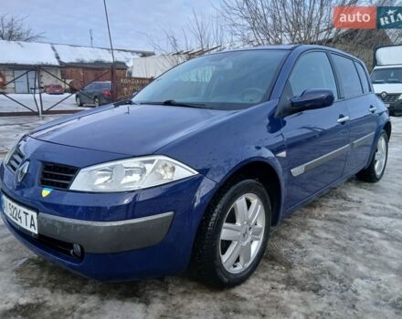 Синій Рено Меган, об'ємом двигуна 1.6 л та пробігом 235 тис. км за 5778 $, фото 1 на Automoto.ua