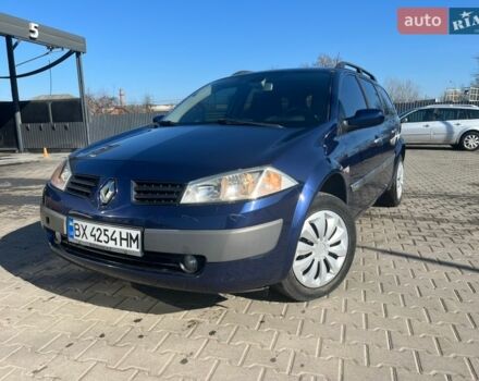 Синій Рено Меган, об'ємом двигуна 1.6 л та пробігом 209 тис. км за 3800 $, фото 1 на Automoto.ua
