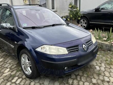 Синій Рено Меган, об'ємом двигуна 1.6 л та пробігом 175 тис. км за 5250 $, фото 1 на Automoto.ua