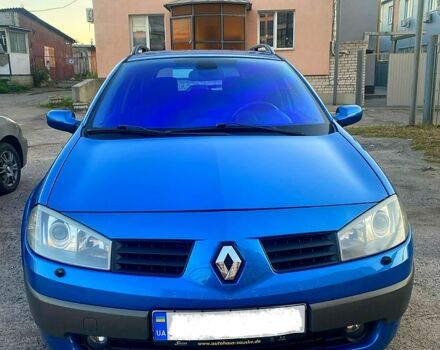 Синий Рено Меган, объемом двигателя 1.6 л и пробегом 261 тыс. км за 5200 $, фото 1 на Automoto.ua