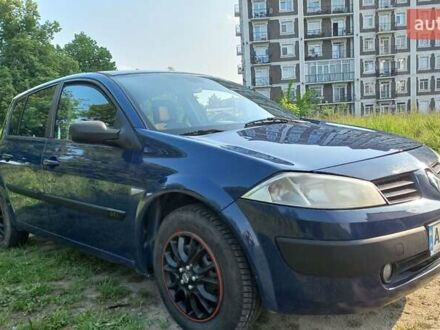 Рено Меган 2005 в Луцке на Automoto.ua Синий Рено Меган, объемом двигателя 1.5 л и пробегом 330 тыс. км за 3500 $, фото 1 на Automoto.ua