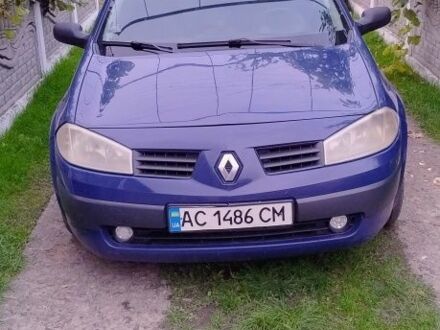 Синий Рено Меган, объемом двигателя 1.5 л и пробегом 245 тыс. км за 3800 $, фото 1 на Automoto.ua