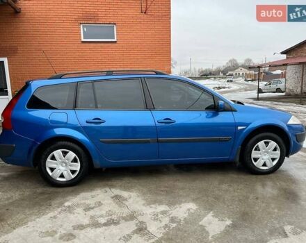 Синій Рено Меган, об'ємом двигуна 1.6 л та пробігом 216 тис. км за 4850 $, фото 1 на Automoto.ua